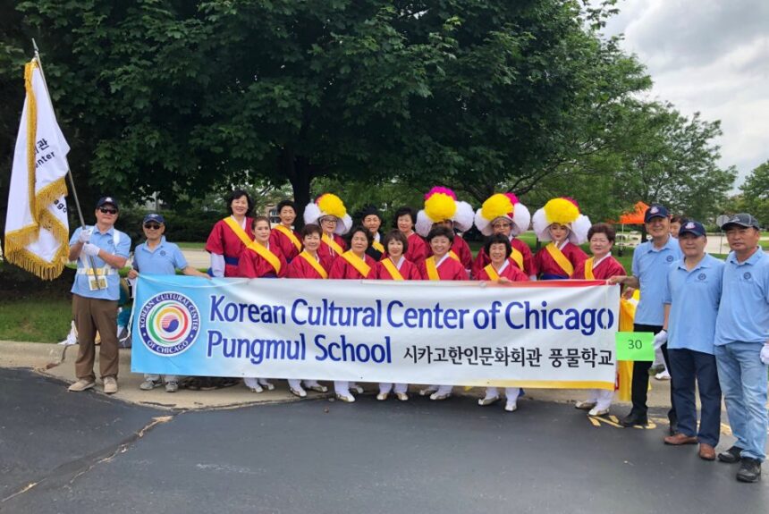 KCCoC attended 125th Anniversary parade of Wheeling town   풍물학교와 함께 윌링타운 125주년 기념 퍼레이드 참가