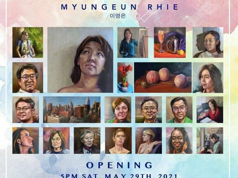 Art Exhibition by Myung Rhie 이명은 개인전
