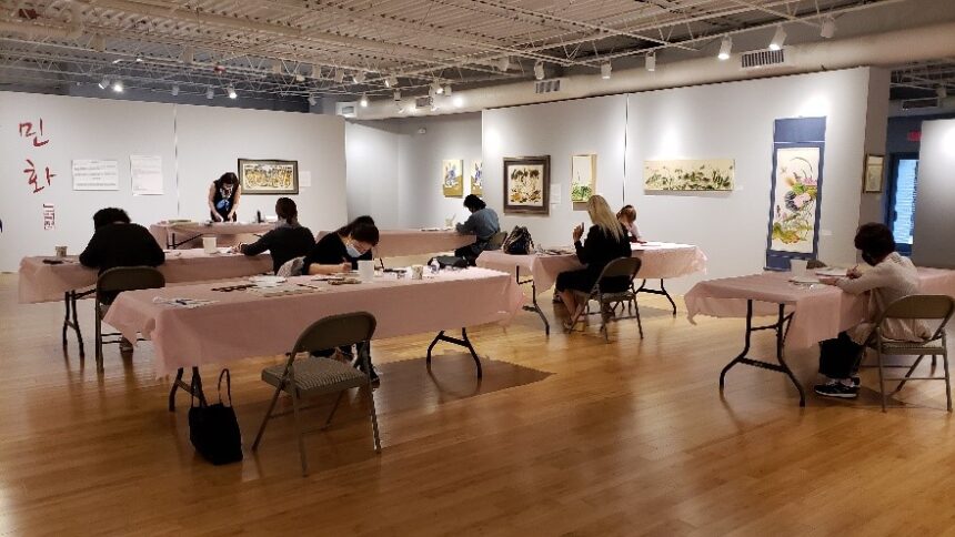 ‘Minhwa’ Class  민화 특강 ‘연꽃’