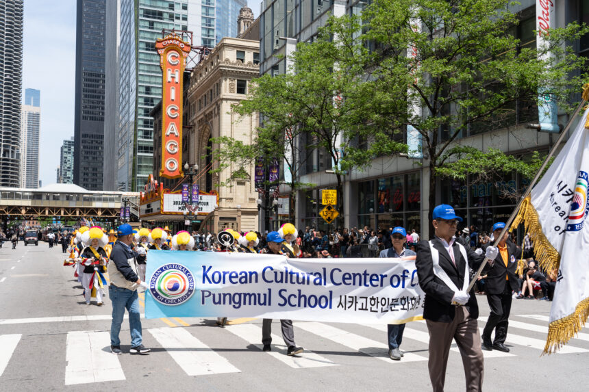 KCCoC Poongmul School @ Chicago Memorial Day Parade 2022