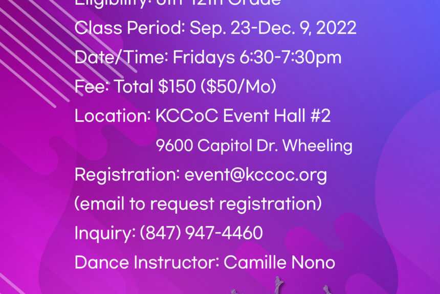 K-Pop Dance Studio 2022 Fall Class