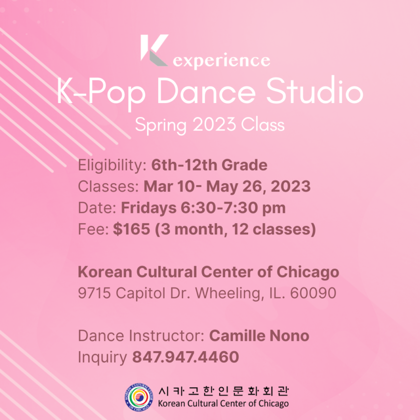 KCCoC K-Pop Dance Studio Spring 2023 Class