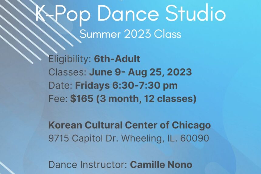 KCCoC K-Pop Dance Studio Summer Class 2023