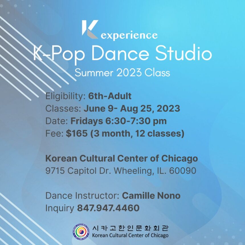 KCCoC K-Pop Dance Studio Summer Class 2023