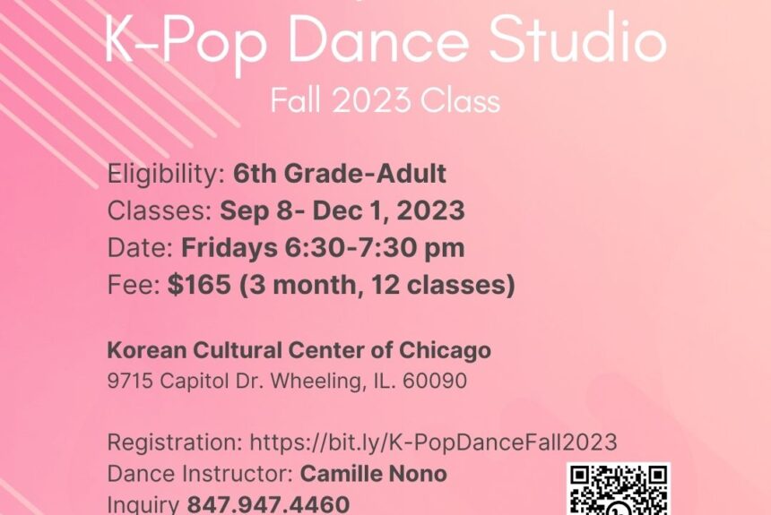 KCCoC K-Pop Dance Studio Fall 2023