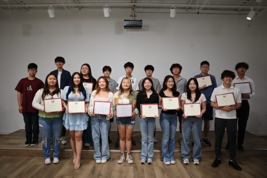 Junior Ambassador Volunteer Certificate Dinner