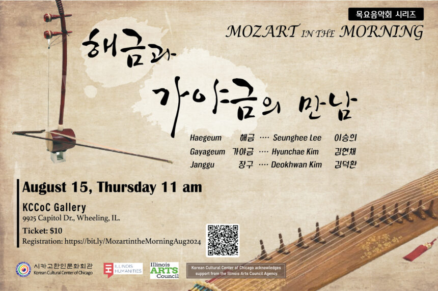 Mozart in the Morning, August Concert