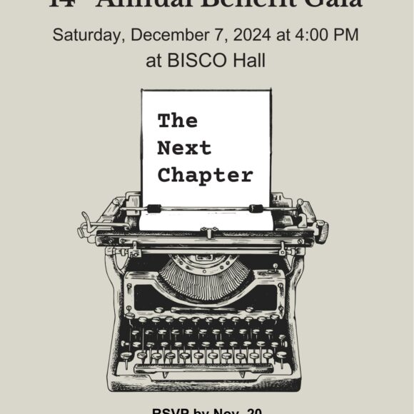 14th Annual Benefit Gala ‘The Next Chapter’