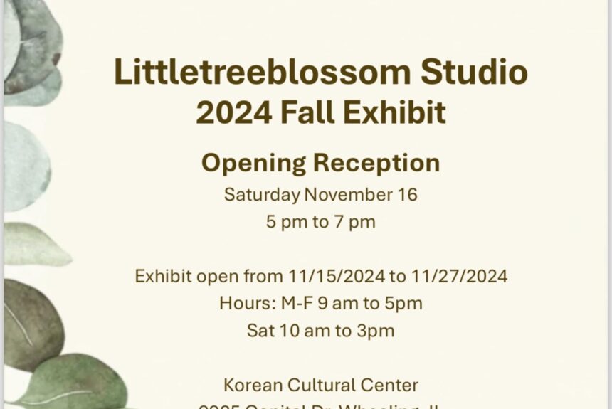 Littletreeblossom Studio 2024 Fall Exhibition