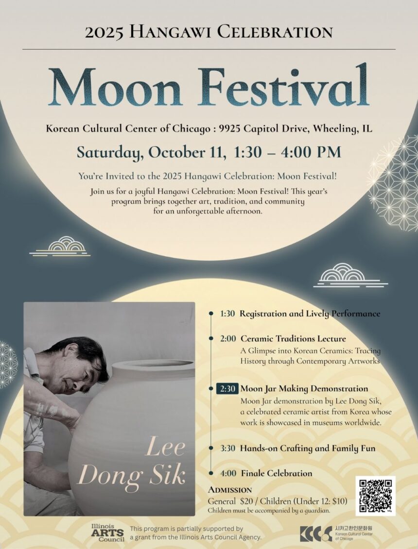 Moon Festival with IAC Logo 2025 Hangawi Celebration: Moon Festival