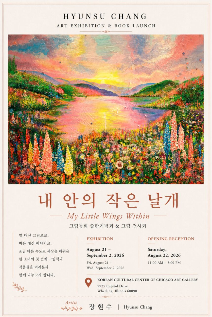 동화책 일러스트 전시-small “My Little Wings Within” Exhibition